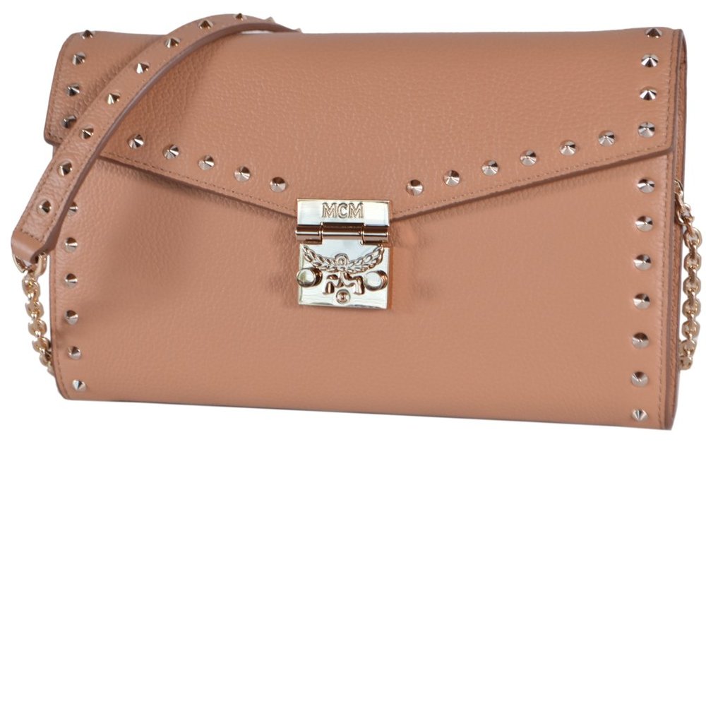 MCM Studded Patricia Chain on Wallet Bag - Picture 3 of 10